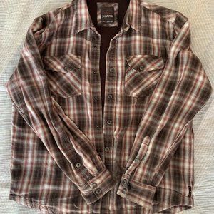 PrAna Men's Asylum Flannel Shirt